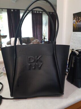 DKNY faux leather bag